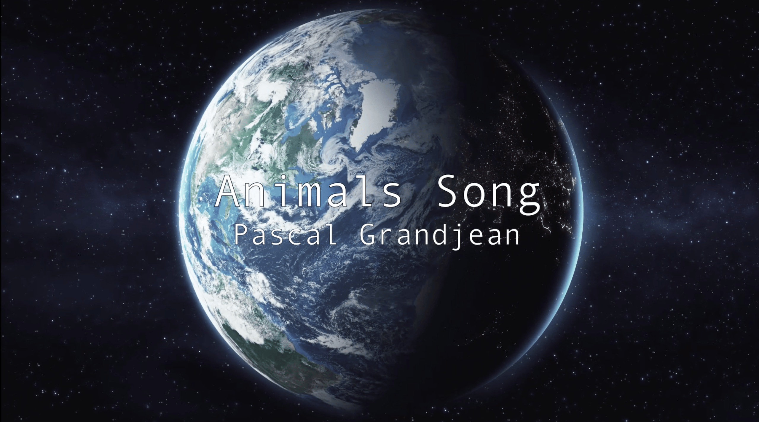 Pascal Grandjean - Animals Song